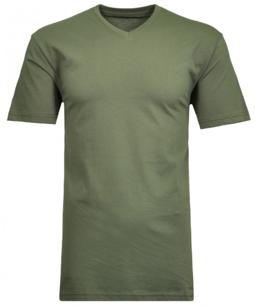 T-Shirt Extra Lang Herren von Ragman, Tall Size in Oliv