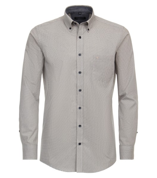 Freizeithemd, Extra langer Arm 72 cm, Casa Moda Casual Fit, Gemustert